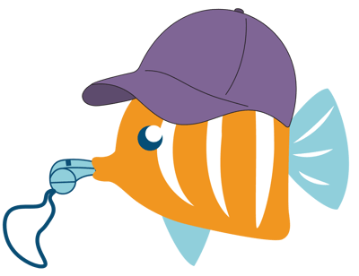 Fish with ballcap (2)